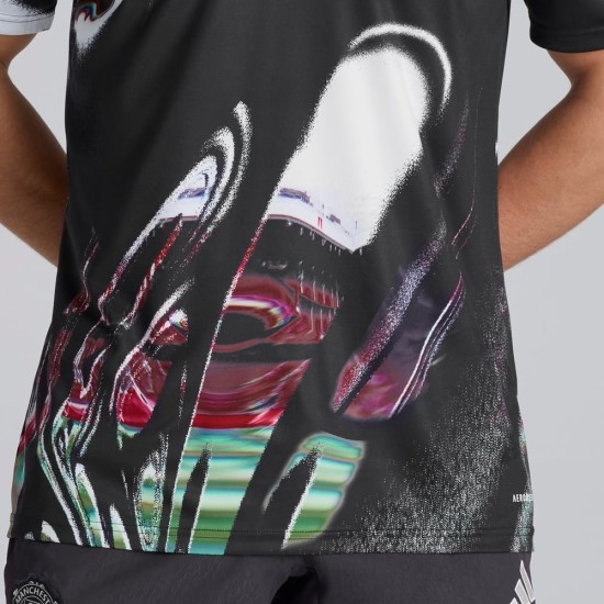 Hombre Manchester United 2025/26 Tercera Camiseta Pre Match - Negra Hombre Manchester United 2025/26 Tercera Camiseta Pre Match - Negra