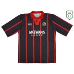 Camiseta retro Blackburn Rovers 1994/95 visitante para hombre Shearer #9 Camiseta retro Blackburn Rovers 1994/95 visitante para hombre Shearer #9