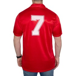 Camiseta Retro España 1982 Copa del Mundo #7 Hombre