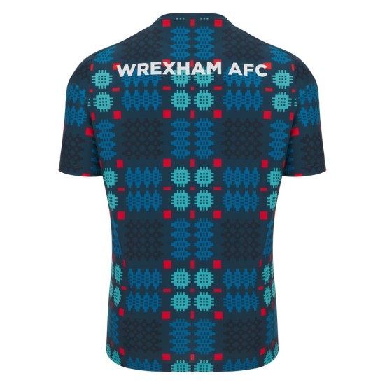 Camiseta Prepartido Tercera Equipación Wrexham AFC Hombre 2025/26 Camiseta Prepartido Tercera Equipación Wrexham AFC Hombre 2025/26