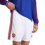 Pantalón Corto Visitante Manchester United 2026/27 Blanco Niño Pantalón Corto Visitante Manchester United 2026/27 Blanco Niño
