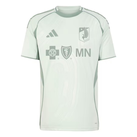 Camiseta mujer Minnesota United FC 2025 tercera pre partido - verde Camiseta mujer Minnesota United FC 2025 tercera pre partido - verde