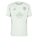 Camiseta infantil Sporting Kansas City 2025 tercera pre partido - verde