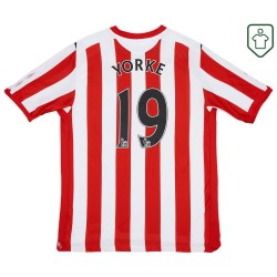 Camiseta retro local hombre Sunderland 2008/09 Yorke #19