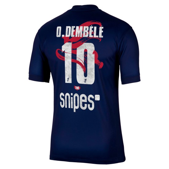 Camiseta Local Año Nuevo Lunar 2025/26 PSG O.Dembélé #10 Hombre