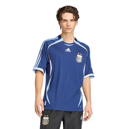 Camiseta Retro Visitante Argentina 2006 para Mujer