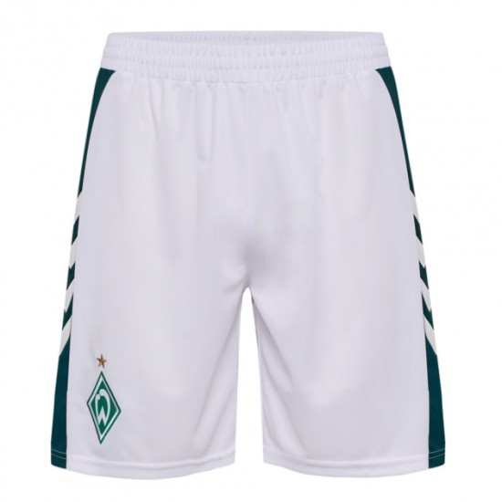 Pantalones Cortos Hombre Werder Bremen 2025/26 Local - Blanco Pantalones Cortos Hombre Werder Bremen 2025/26 Local - Blanco