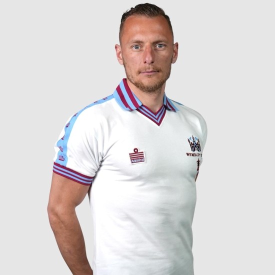 Camiseta Retro FA Cup Final Admiral West Ham United 1980 Hombre