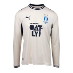 Camiseta de manga larga de visitante Malmö FF 2026 - Blanca para niños