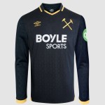 Niño West Ham United 2025/26 Tercera Camiseta Manga Larga