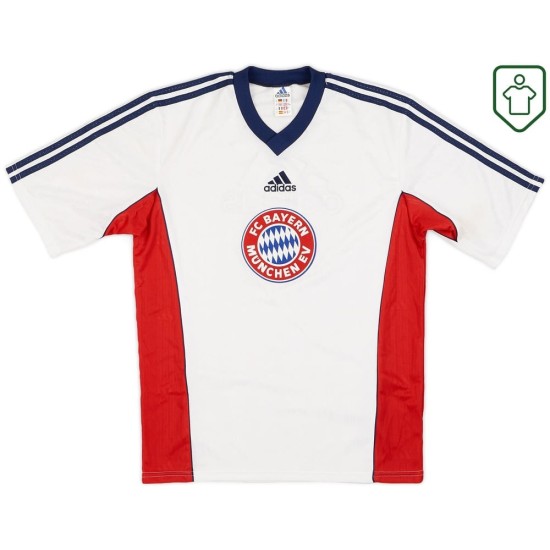 Camiseta retro Bayern Múnich 1998/99 - Blanca para hombre