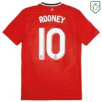 Camiseta retro local hombre Manchester United 2011/12 Rooney #10