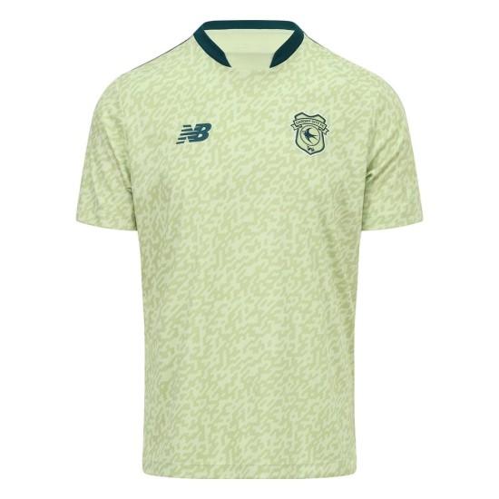 Camiseta de calentamiento visitante Cardiff City 2025/26 mujer Camiseta de calentamiento visitante Cardiff City 2025/26 mujer