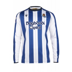 Camiseta local de manga larga 2025/26 de la Real Sociedad para niño