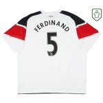 Camiseta retro visitante hombre Manchester United 2010/12 Ferdinand #5 Camiseta retro visitante hombre Manchester United 2010/12 Ferdinand #5