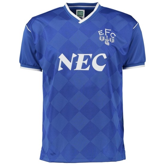 Camiseta Retro Mujer Everton 1987 Camiseta Retro Mujer Everton 1987