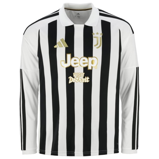 Camiseta Local Manga Larga Hombre Juventus 2026/27 Camiseta Local Manga Larga Hombre Juventus 2026/27