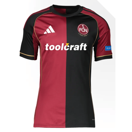 Camiseta Local 1. FC Nürnberg 2025/26 Hombre Camiseta Local 1. FC Nürnberg 2025/26 Hombre