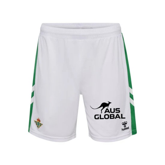 Pantalones cortos de local blancos Real Betis 2025/26 para hombre Pantalones cortos de local blancos Real Betis 2025/26 para hombre
