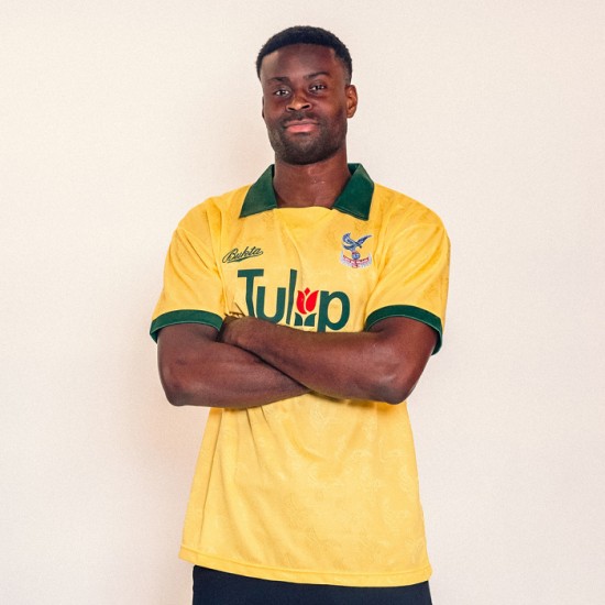 Camiseta Retro Crystal Palace de Visitante 1991 para Hombre