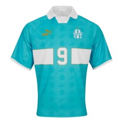 Camiseta Retro King OM #9 - Azul Hombre