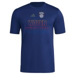 Camiseta Hombre San Diego FC 2025 Tercera Hook AEROREADY Azul Marino