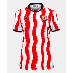 Camiseta Mujer Stoke City 2025/26 Local Sin Patrocinio