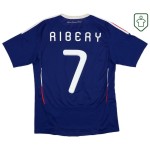 Camiseta retro local Francia 2009/10 para hombre Ribery #7 Camiseta retro local Francia 2009/10 para hombre Ribery #7