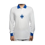 Hombre AJ Auxerre 2025/26 Camiseta Heritage de Manga Larga 120.º Aniversario