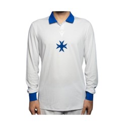 Hombre AJ Auxerre 2025/26 Camiseta Heritage de Manga Larga 120.º Aniversario