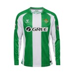 Camiseta de local de manga larga Real Betis 2025/26 para niño