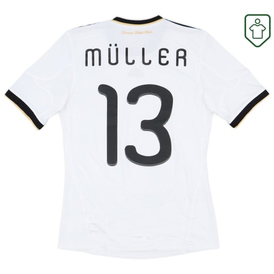 Camiseta retro local Alemania 2010/11 para hombre Müller #13 Camiseta retro local Alemania 2010/11 para hombre Müller #13
