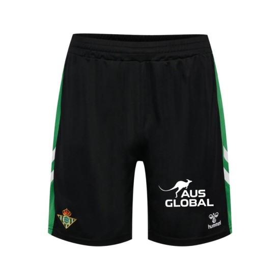 Pantalones cortos de local negros Real Betis 2025/26 para niño Pantalones cortos de local negros Real Betis 2025/26 para niño