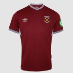 Camiseta de Local West Ham United Niño Sin Publicidad 2025/26 Camiseta de Local West Ham United Niño Sin Publicidad 2025/26