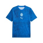 Camiseta de entrenamiento previa al partido de la primera equipación del Olympique de Marsella 2026/27 para niño Camiseta de entrenamiento previa al partido de la primera equipación del Olympique de Marsella 2026/27 para niño