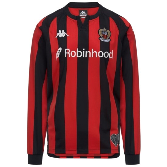 Camiseta Local Manga Larga OGC Nice 2026/27 Mujer Camiseta Local Manga Larga OGC Nice 2026/27 Mujer