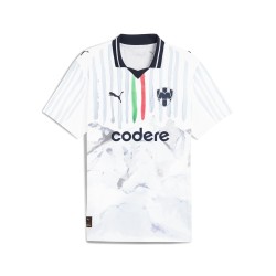 Hombre Monterrey FC 2025 Camiseta KidSuper - Blanca