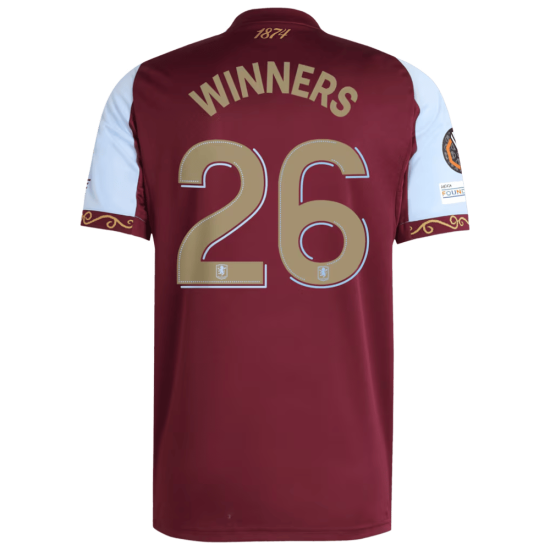 Camiseta Aston Villa Campeón de la UEFA Europa League 2025/26 Niño Camiseta Aston Villa Campeón de la UEFA Europa League 2025/26 Niño