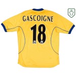Camiseta retro visitante hombre Everton 2000/01 Gascoigne #18
