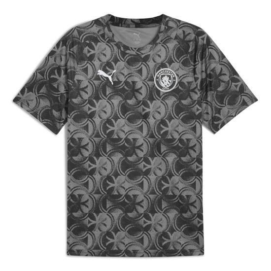 Hombre Manchester City 2025/26 Tercera Camiseta de Previa - Negro Hombre Manchester City 2025/26 Tercera Camiseta de Previa - Negro