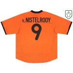 Camiseta retro local Países Bajos 2000/02 para hombre V.Nistelrooy #9 Camiseta retro local Países Bajos 2000/02 para hombre V.Nistelrooy #9