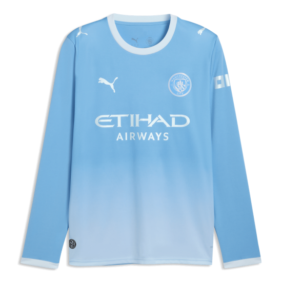 Camiseta Manchester City 2026/27 Home de Manga Larga de Hombre Camiseta Manchester City 2026/27 Home de Manga Larga de Hombre