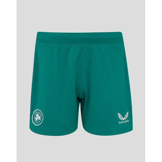 Pantalones Cortos Visitante Equipo Femenino Irlanda Mujer 2025 Pantalones Cortos Visitante Equipo Femenino Irlanda Mujer 2025