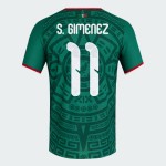 Camiseta Oficial Local México 2026 Hombre S. GIMENEZ #11 Camiseta Oficial Local México 2026 Hombre S. GIMENEZ #11