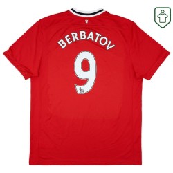 Camiseta retro local hombre Manchester United 2011/12 Berbatov #9