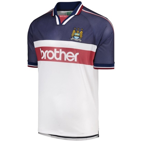 Camiseta retro visitante hombre Manchester City 1998 Camiseta retro visitante hombre Manchester City 1998