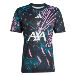 Camiseta Prepartido Tercera Liverpool 2025/26 para Niño - Negra