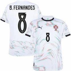 Camiseta de visitante B.FERNANDES Portugal 2025/26 para niños Camiseta de visitante B.FERNANDES Portugal 2025/26 para niños