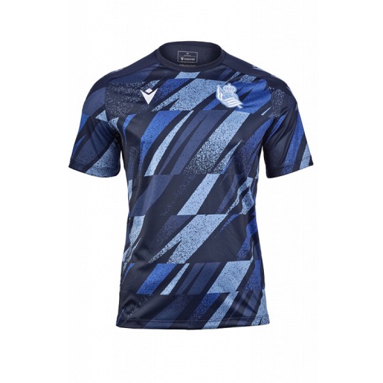 Hombre Real Sociedad 2025/26 Tercera Camiseta de calentamiento Hombre Real Sociedad 2025/26 Tercera Camiseta de calentamiento