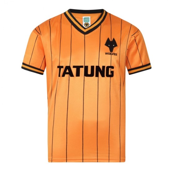 Camiseta Retro Infantil Wolverhampton Wanderers 1982 Home Camiseta Retro Infantil Wolverhampton Wanderers 1982 Home